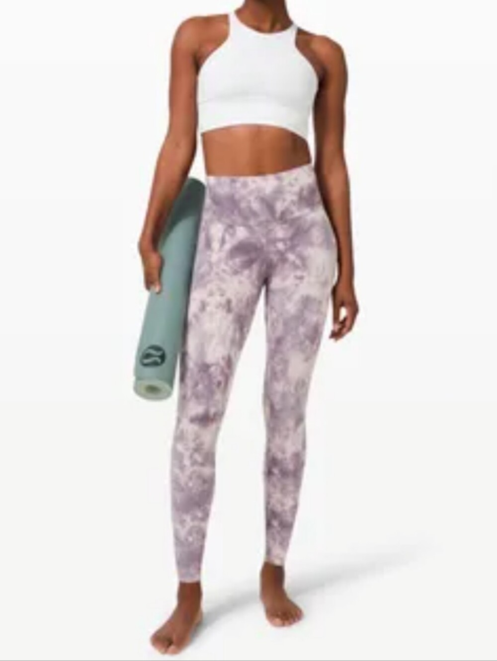 Lululemon Women’s Align Pant Diamond Dye Iced Iris Peri Purple, Size 0 ~ EUC